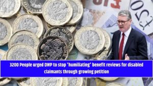 3200 People urged DWP to stop 'humiliating' benefit reviews for disabled claimants through growing petition