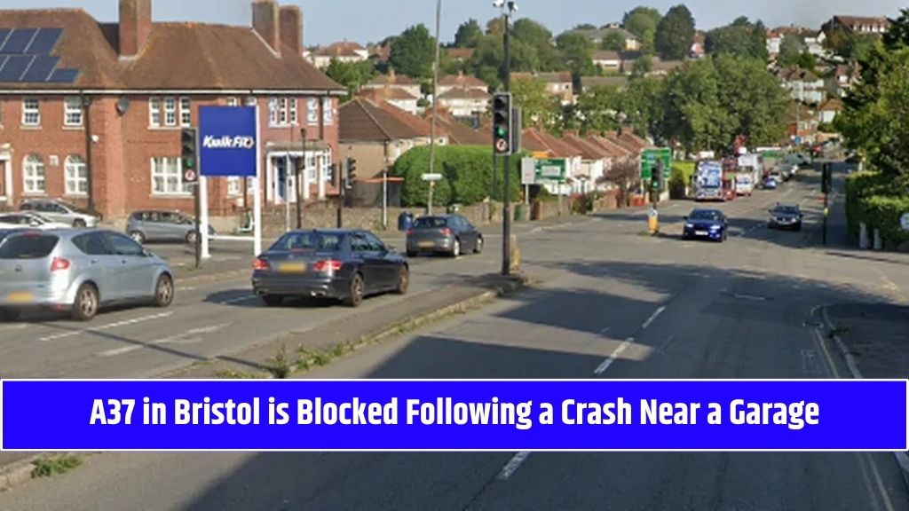 A37 in Bristol is Blocked Following a Crash Near a Garage