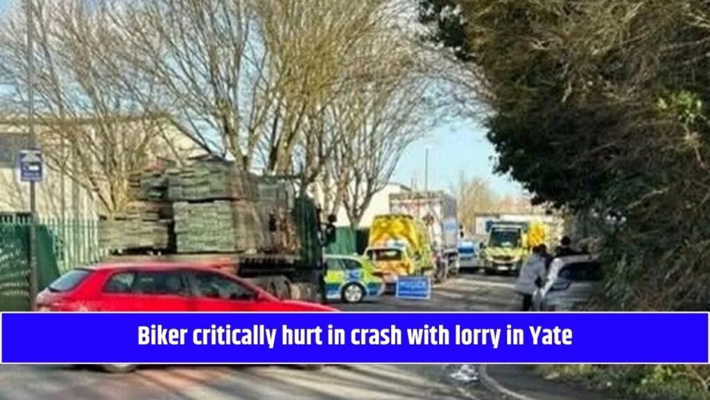 Biker critically hurt in crash with lorry in Yate