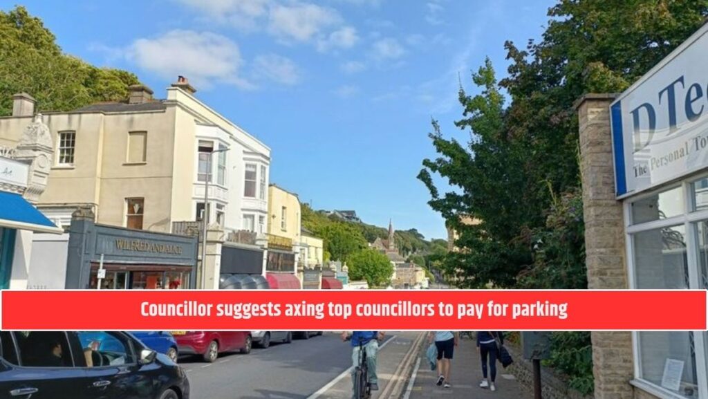 Councillor suggests axing top councillors to pay for parking