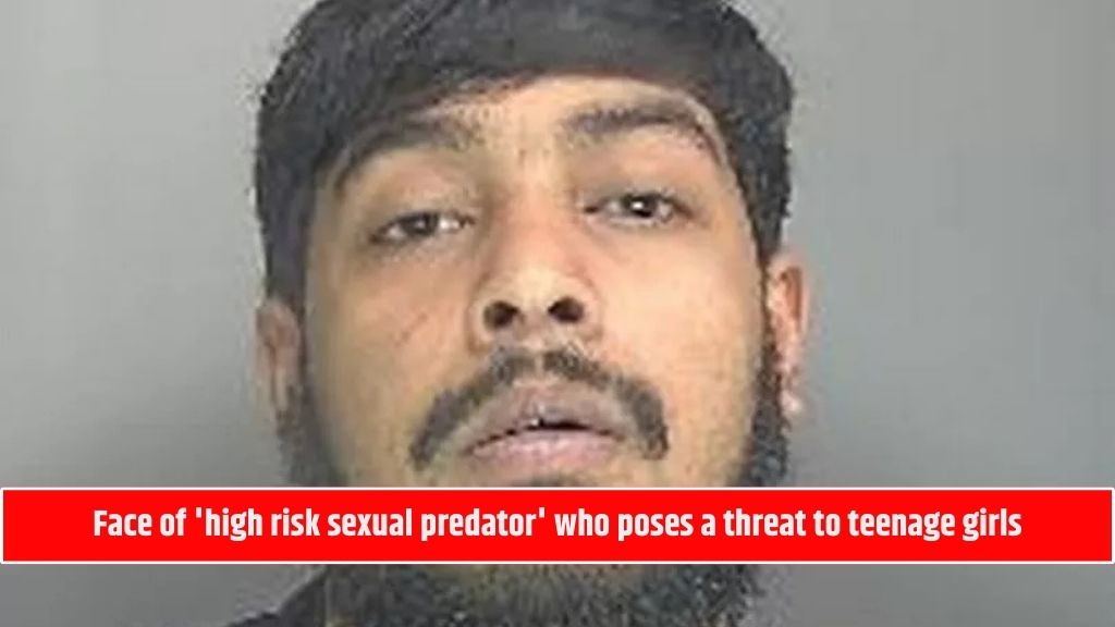 Face of 'high risk sexual predator' who poses a threat to teenage girls