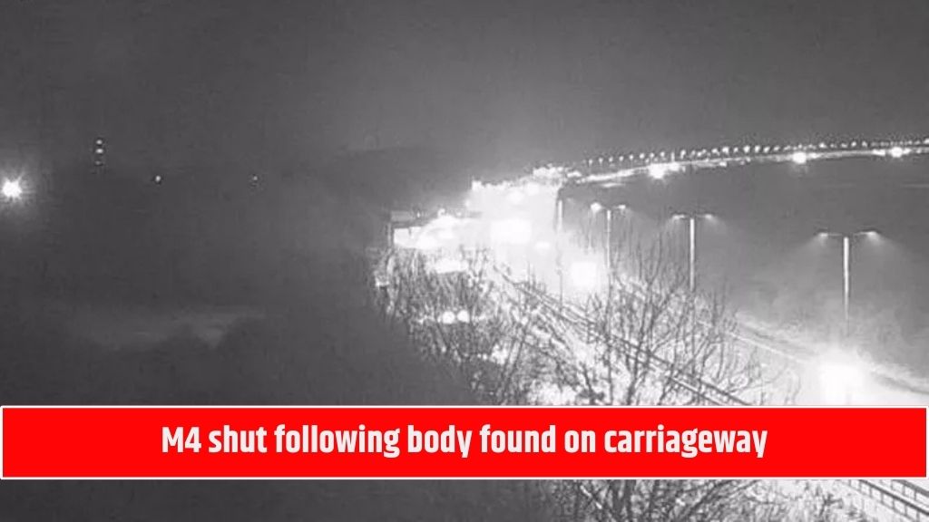 M4 shut following body found on carriageway