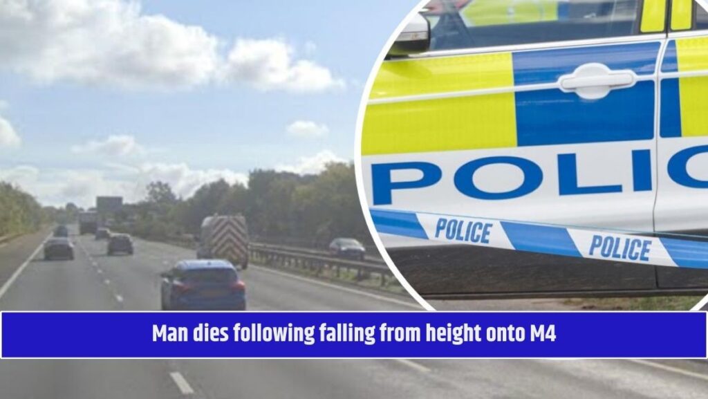 Man dies following falling from height onto M4