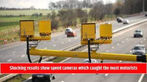 Shocking results show speed cameras which caught the most motorists