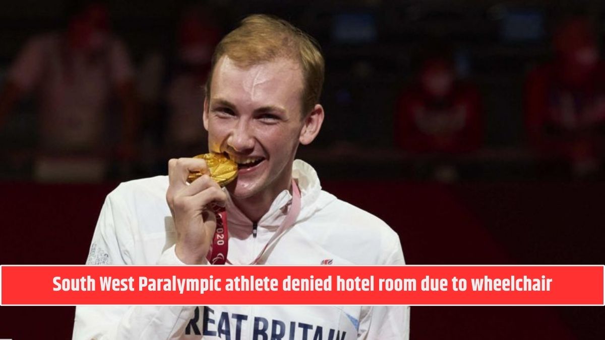 South West Paralympic athlete denied hotel room due to wheelchair