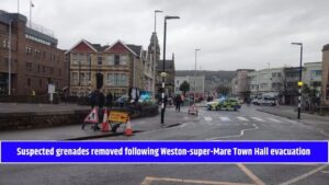 Suspected grenades removed following Weston-super-Mare Town Hall evacuation