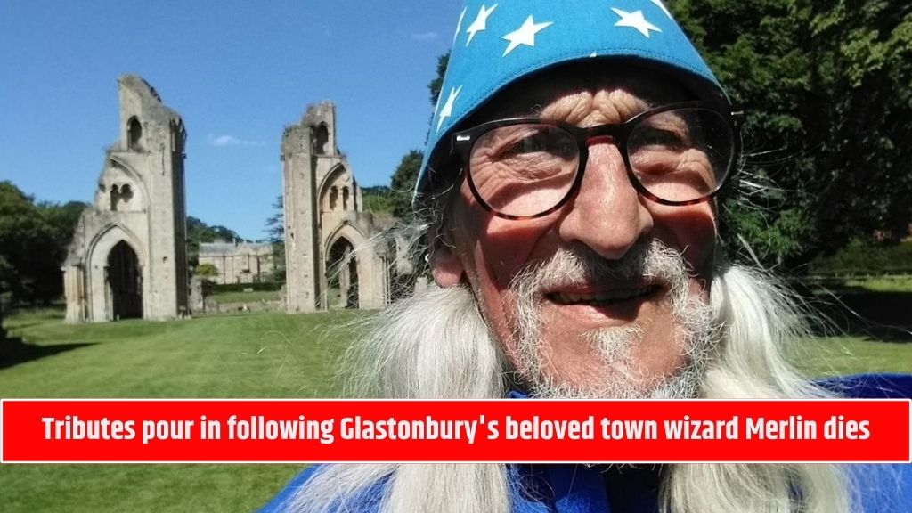 Tributes pour in following Glastonbury's beloved town wizard Merlin dies