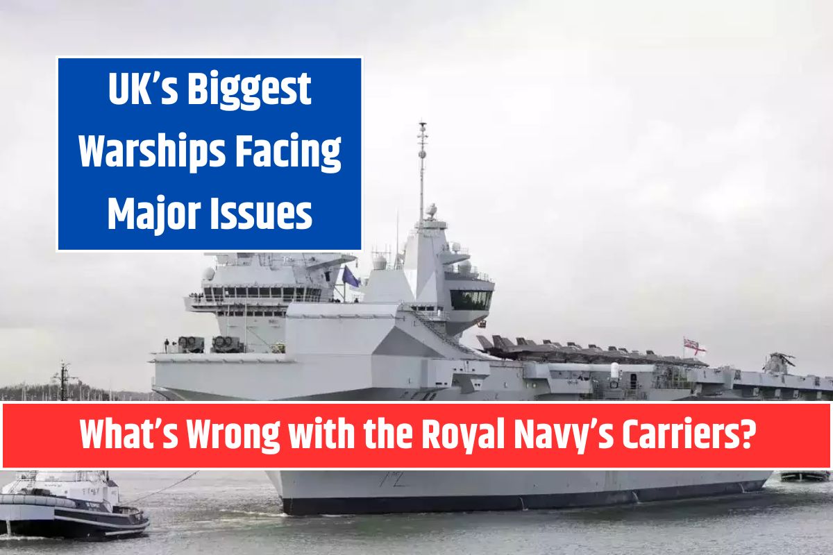 UK’s Biggest Warships Facing Major Issues—What’s Wrong with the Royal Navy’s Carriers