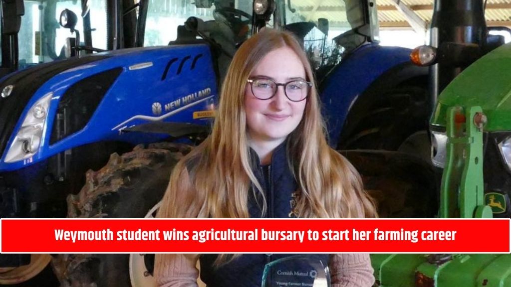 Weymouth student wins agricultural bursary to start her farming career